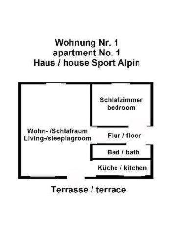 Sport-Alpin-Wohnung-1 Oberstdorf Eksteriør billede